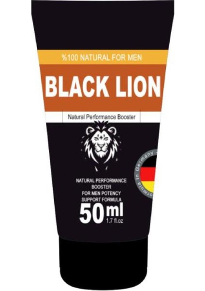Black Lion Men Booster Cream Erkeklere Özel Sertleştiricili Kremi 50 ml