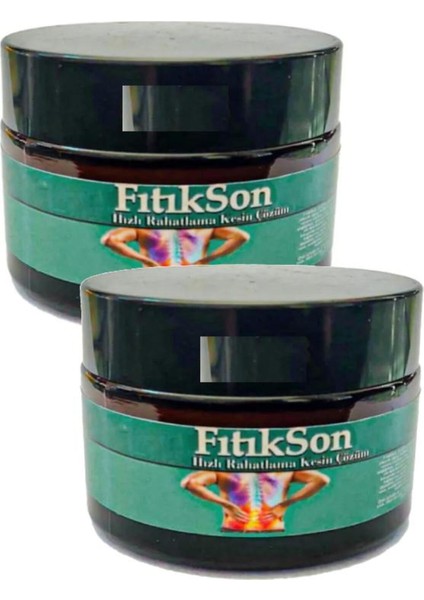 Fıtık Son Mucizevi Rahatlatıcı Masaj Kremi 50 ml 2 Adet