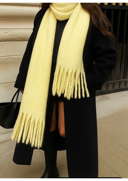 Kadın Yumuşak Dokulu Soft Atkı Omuz Şalı