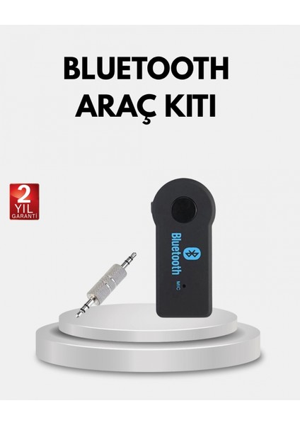Car Bluetooth Aux Oto Mp3 Player Kablosuz Müzik ve Görüşme Cihazı