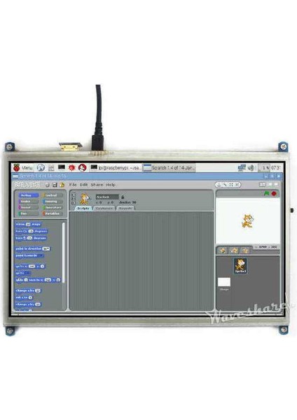 10.1 Inch HDMI Rezistif Dokunmatik LCD Ekran - 1024×600