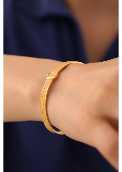 14 Ayar Altın V Detaylı Trabzon Hasır Kelepçe fiyatları