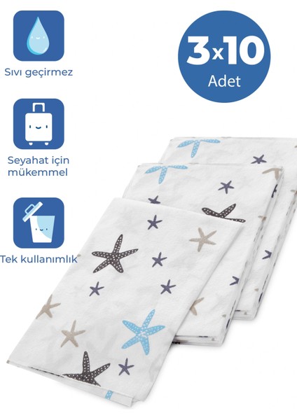 Babyjem 924 Atılabilir Klozet Örtüsü 30 Adet