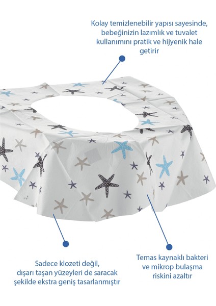 Babyjem 924 Atılabilir Klozet Örtüsü 30 Adet fırsatları