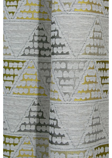 Dessin Halkalı Fon Perde Yeşil 140X260 fiyatları