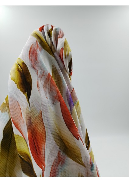 Saf Ipek Viskon Kumaş