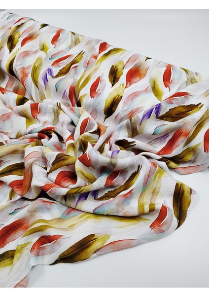 Saf Ipek Viskon Kumaş