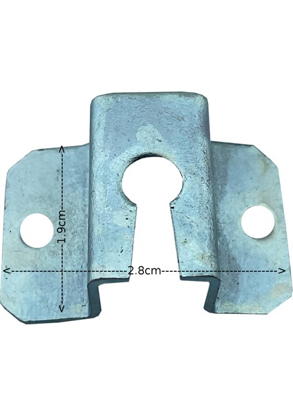 Jaluzi Perde Zıgıl Sabitleyici Metal Ayak