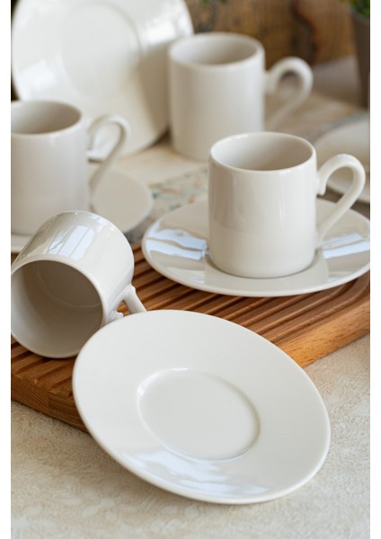 Hayal 12 Parça 6 Kişilik Porselen Kahve Fincan Takımı indirimleri