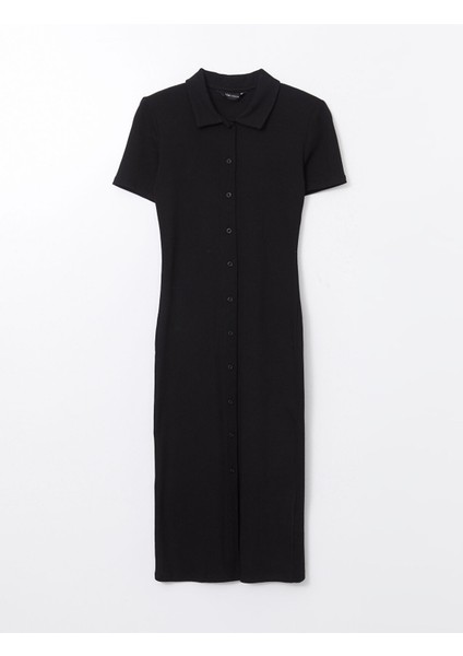 Yeni Sezon Polo Yaka Kadın Bodycon Elbise indirimleri