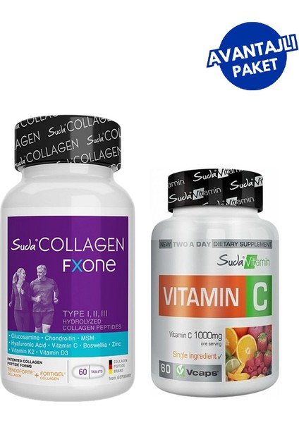 Vitamin Fx One 60 Tablet + Vitamin C 1000 Mg 60 Tablet