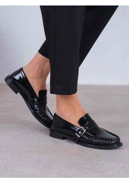 Ansa Siyah Rugan Hakiki Deri Kadın Makosen fiyatları