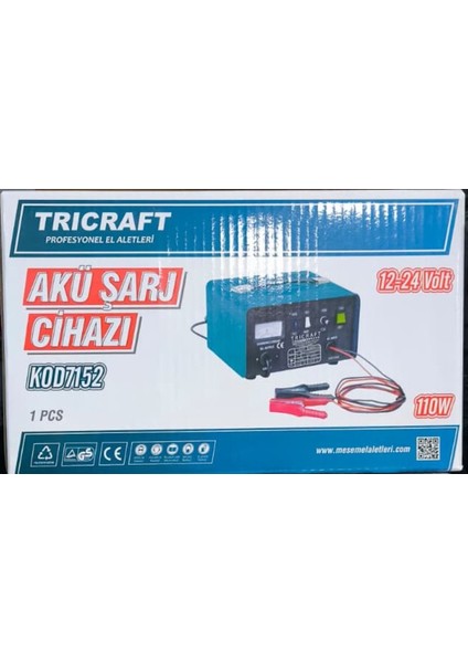 Akü Şarj Cihazı 12V-24V 110W fiyatları