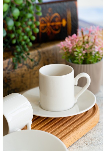 Hayal 4 Parça 2 Kişilik Porselen Kahve Fincan Takımı indirimleri