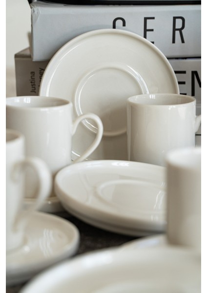 Rüya 12 Parça 6 Kişilik Porselen Kahve Fincan Takımı fiyatları