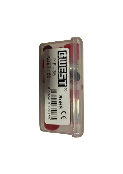 Izoleli Kablo Yüksüğü Iyf-35 Kırmızı Adet 50 fiyatları