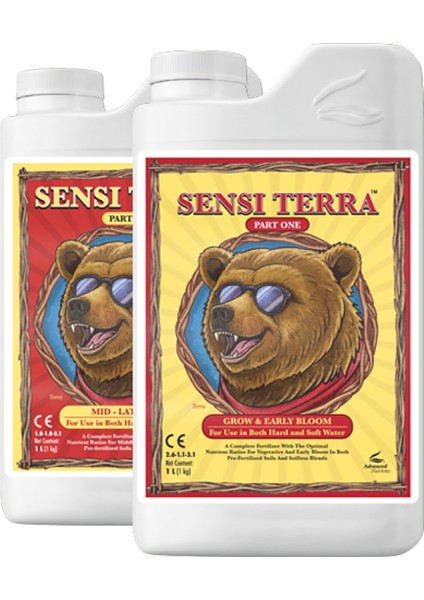 Sensi Terra Part One 1 L + Part Two 1 L Set