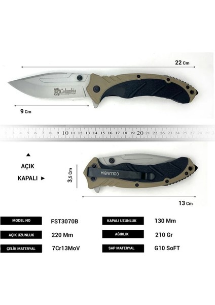 Columbia Kamp Bıçağı Seti fiyatları