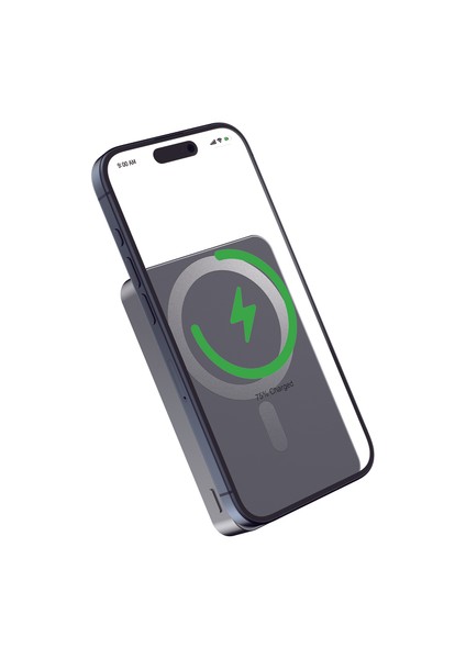 10000 Mah 35W Hızlı Şarj Pd Ultra Ince Kablolu Kablosuz Powerbank Magsafe Uyumlu fırsatları