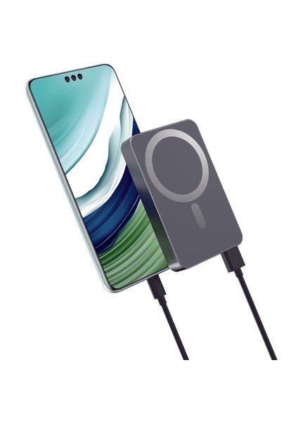 10000 Mah 35W Hızlı Şarj Pd Ultra Ince Kablolu Kablosuz Powerbank Magsafe Uyumlu indirimleri