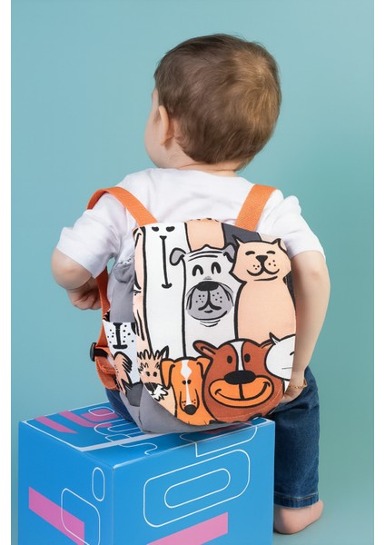 Köpek Suratları 101 Çocuk Sırt Çantası - (0-1-2-3-4 Yaş) 20X18X10 fiyatları