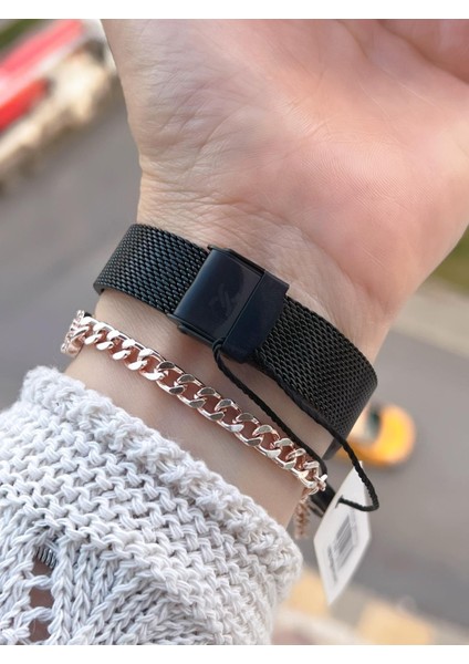 Çelik Kordonlu 2 Yıl Garantili 3 Atm Suya Dayanıklı Kadın Kol Saati+Bileklik BF.10981.6 modelleri