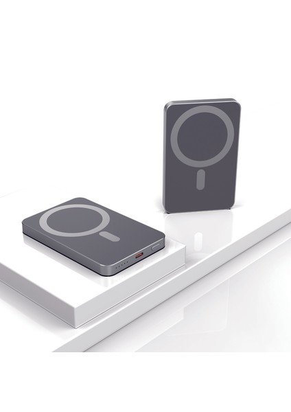 5000 Mah 35W Hızlı Şarj Pd Ultra Ince Kablolu Kablosuz Power Bank Magsafe Uyumlu indirimleri