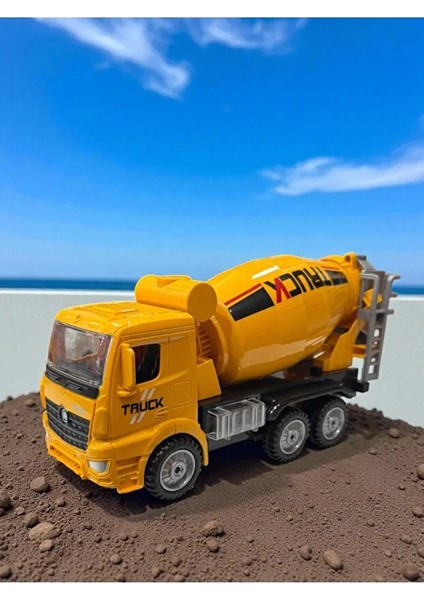 Pilli Sesli Işıklı 360 Derece Full Hareketli Çarp Dön 20 cm Inşaat Aracı Kamyon fiyatları