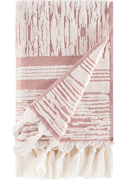 Pamuk Tekli Havlu Jakarlı Karna Premıum Stella - 70 x 140 fırsatları