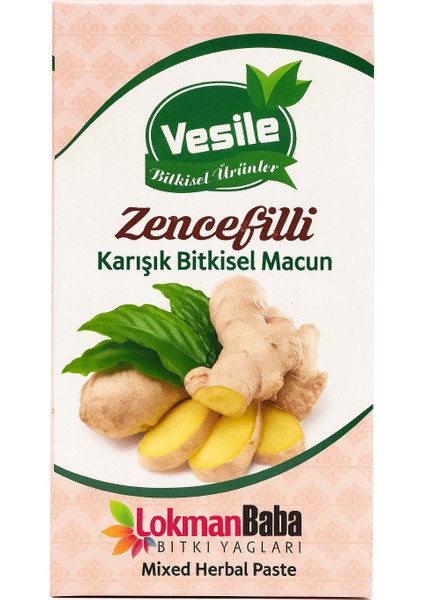 Zencefil'li Bitkisel Macun | Zencefil - Keçiboynuzu Pekmezi - Çörek Otu - Zerdeçal - Hindistan Cevizi modelleri