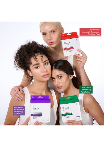 Microneedle Teknolojili Sıkılaştırıcı & Ince Çizgi Karşıtı Alın Bölgesi Patch
