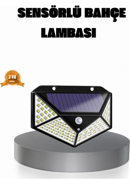 Solar Güçlü 100 LED Bahçe Lambası – Enerji Tasarruflu, Suya Dayanıklı ve Geniş Açılı Işık