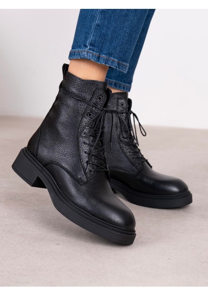 Fynar Siyah Hakiki Deri Kadın Bot fiyatları