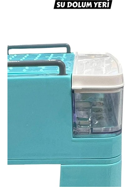 Sesli Işıklı Buhar Sprey Atan ve Su Hazneli Su Akıtmalı Kahve Makinesi 20 cm fırsatları