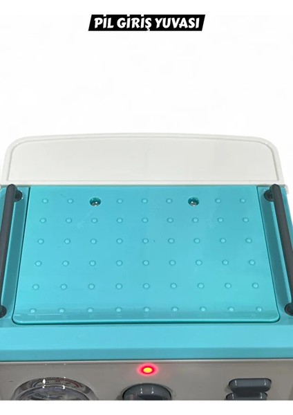 Sesli Işıklı Buhar Sprey Atan ve Su Hazneli Su Akıtmalı Kahve Makinesi 20 cm