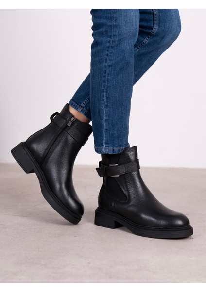Blen Siyah Hakiki Deri Kadın Bot fiyatları