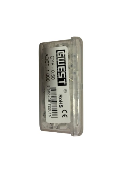 Izoleli Kablo Yüksüğü Cyf-0,50 Beyaz Adet 1000 fiyatları