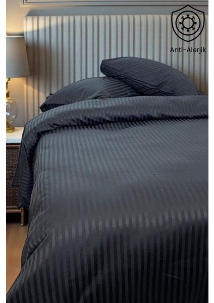 %100 Pamuk Nevresım Seti Saten 82 Tel Yumuşak & Nefes Alabilir Çift-Battal fiyatları