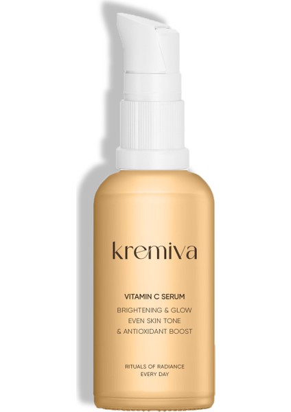 Aydınlatıcı Vitamin C Yüz Serumu | Işıltı ve Eşit Cilt Tonu Görünümü | 30 ml