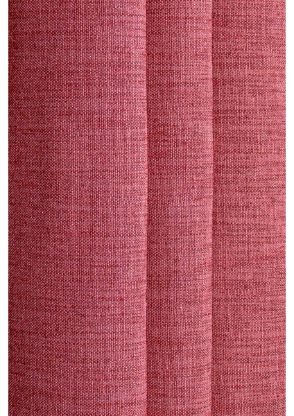 Artemis Halkalı Fon Perde Kırmızı 140X260 fiyatları