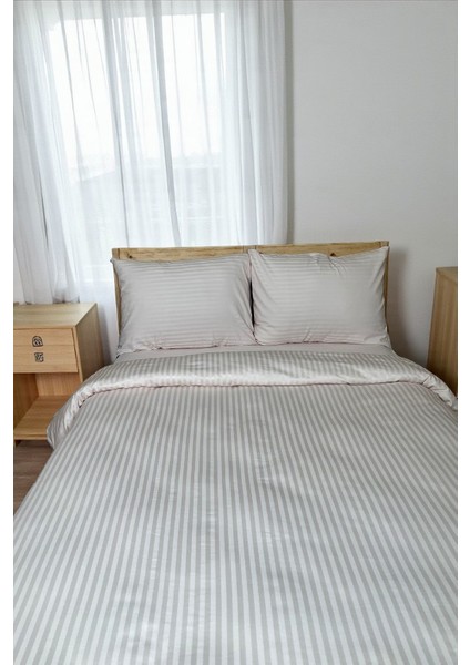 %100 Pamuk Nevresım Seti Saten 82 Tel Yumuşak & Nefes Alabilir Çift-Battal modelleri