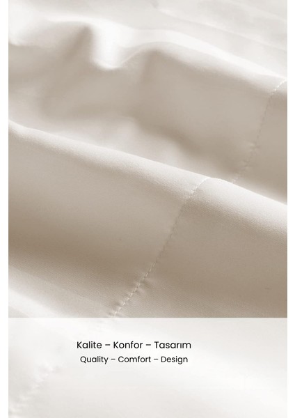 %100 Pamuk Nevresım Seti Saten 82 Tel Yumuşak & Nefes Alabilir Çift-Battal fırsatları