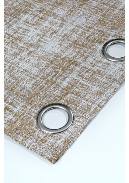 Bologna Halkalı Fon Perde Kahve 140X260 indirimleri