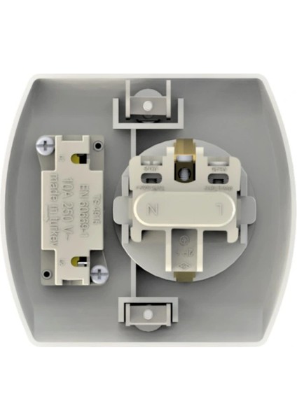 Nead Anahtarlı Topraklı Priz Beyaz (Mobilya Prizi) modelleri