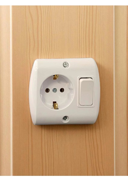 Nead Anahtarlı Topraklı Priz Beyaz (Mobilya Prizi) indirimleri