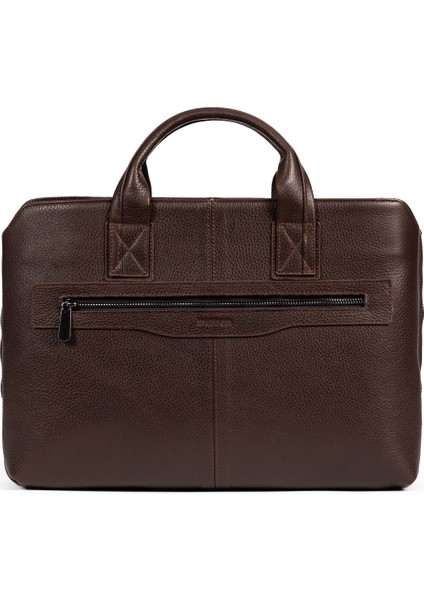 Grandora %100 Hakiki Deri 15.6 Inç Laptop Evrak Çantası – 3 Bölmeli, Havuz Fermuarlı fiyatları