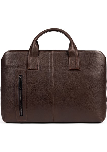 Grandora %100 Hakiki Deri 15.6 Inç Laptop Evrak Çantası – 3 Bölmeli, Havuz Fermuarlı modelleri