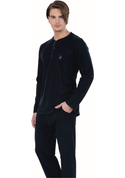 Uzun Kol Erkek Pijama Takımı 881 indirimleri