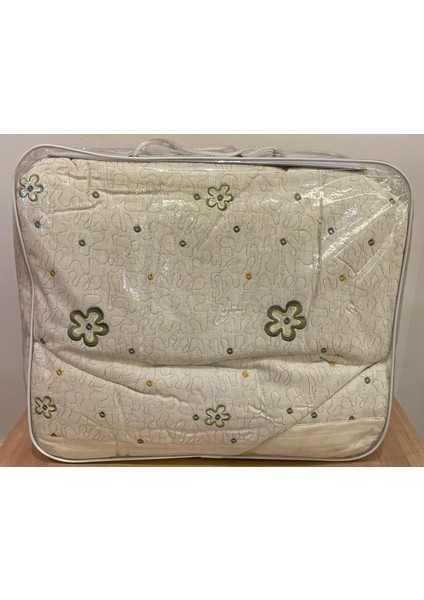 Simay Nakışlı Kapitone Keten Yatak Örtüsü fırsatları