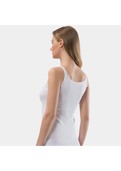 Kadın U Yaka Askılı 2’li Kaşkorse Atlet 289/BEYAZ fırsatları